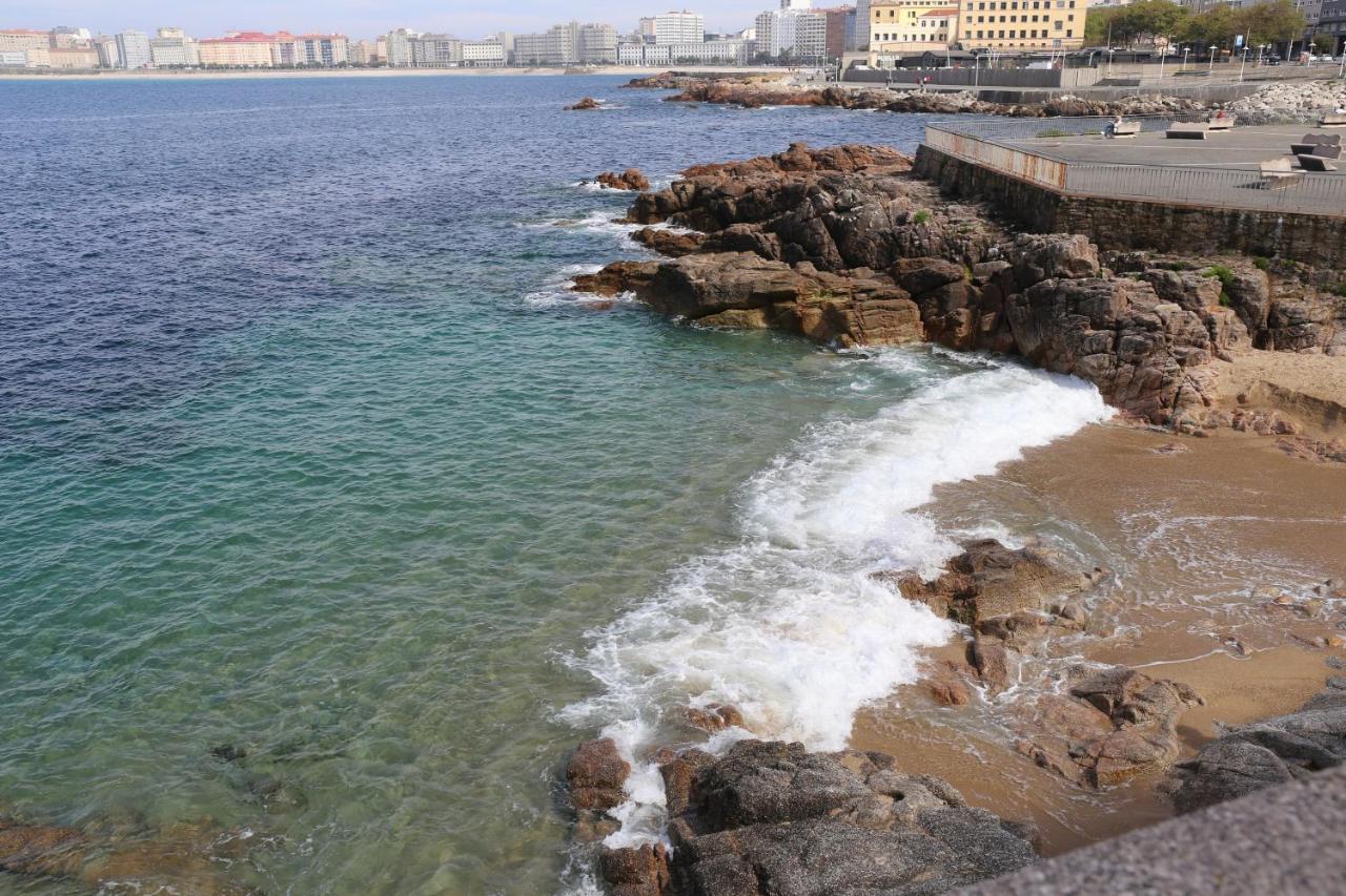 Apartamento Orzan Playa A Coruña Εξωτερικό φωτογραφία