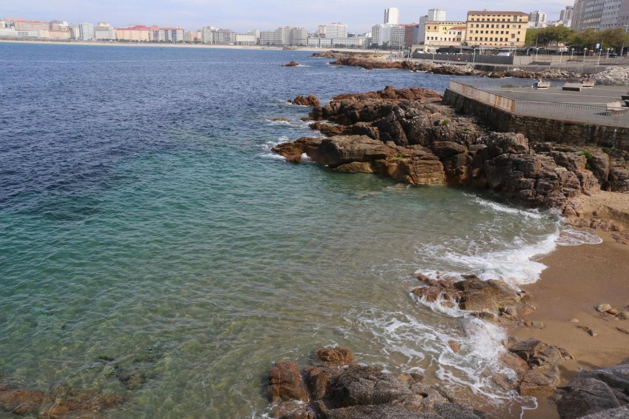 Apartamento Orzan Playa A Coruña Εξωτερικό φωτογραφία